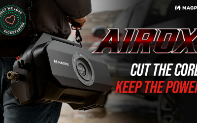 AIROX: 145 PSI Cordless Dual-Compressor. Just 9.9 lb